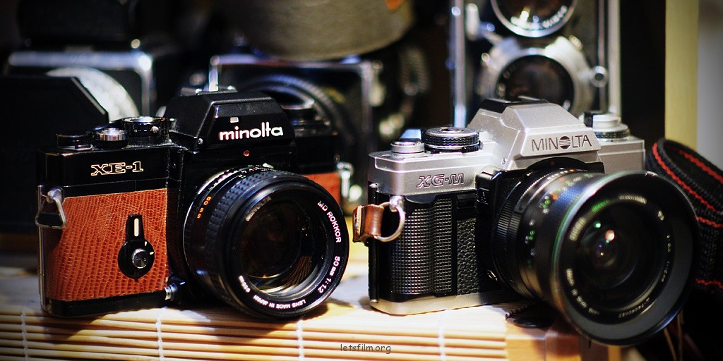 Minolta XE-1 & XG-M