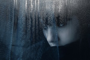 忧郁的蓝色调摄影作品