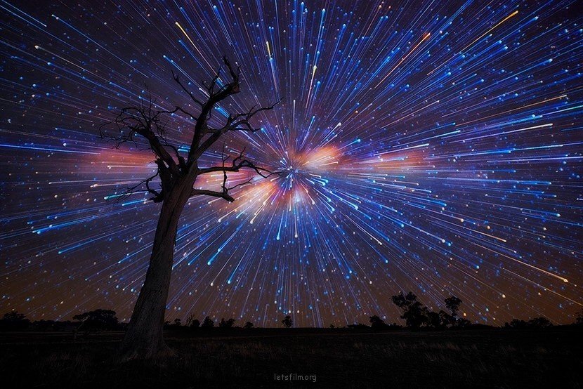 星空爆炸