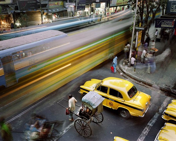 拥挤的城市