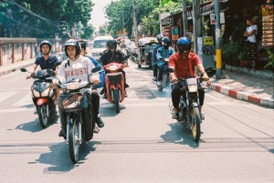 在路上No.058 行走在清迈路上