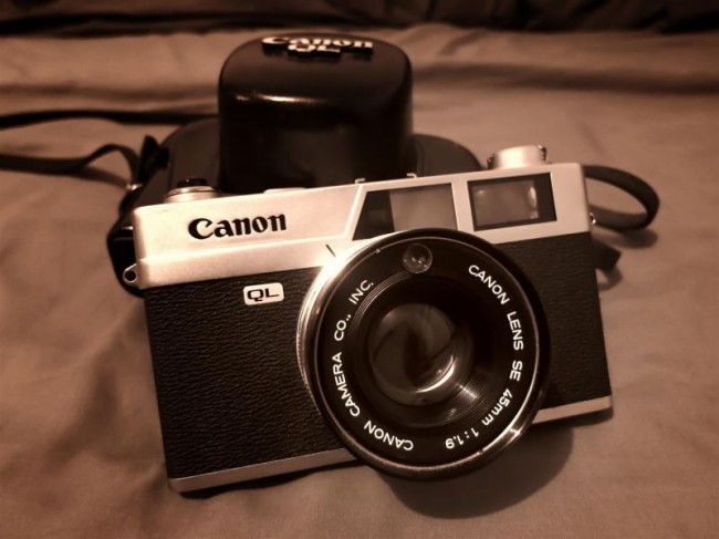 东洋RF 7剑的前辈 – Canonet QL19