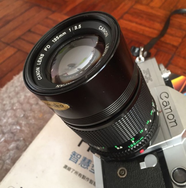 Canon FD 135mm f/3.5 – FD