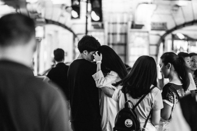 街头的美好，商业区拿长焦拍美女的人永远不会懂