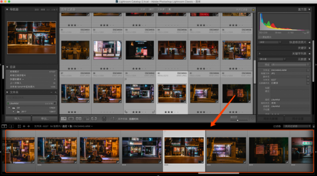 如何在 Lightroom 中查看照片