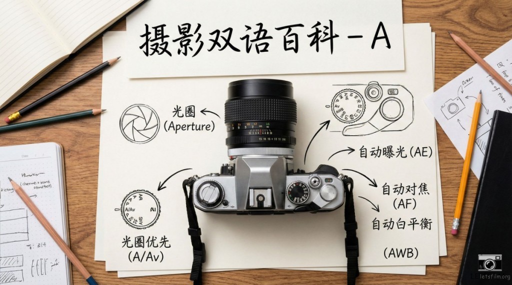 摄影双语百科 – A（1）