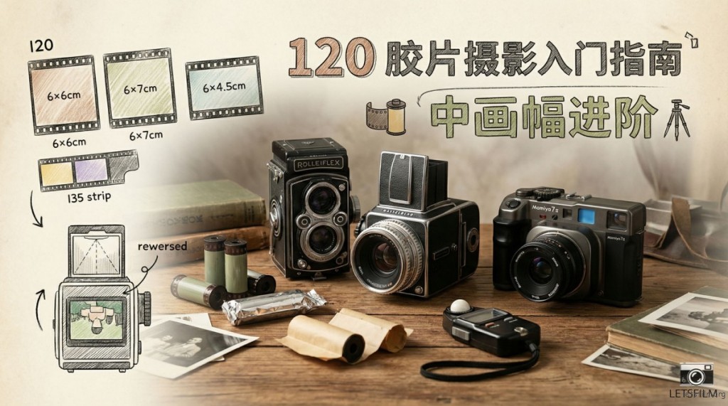 胶片摄影入门指南：关于 120 胶片相机，你需要了解的一切