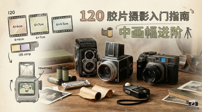 胶片摄影入门指南：关于 120 胶片相机，你需要了解的一切