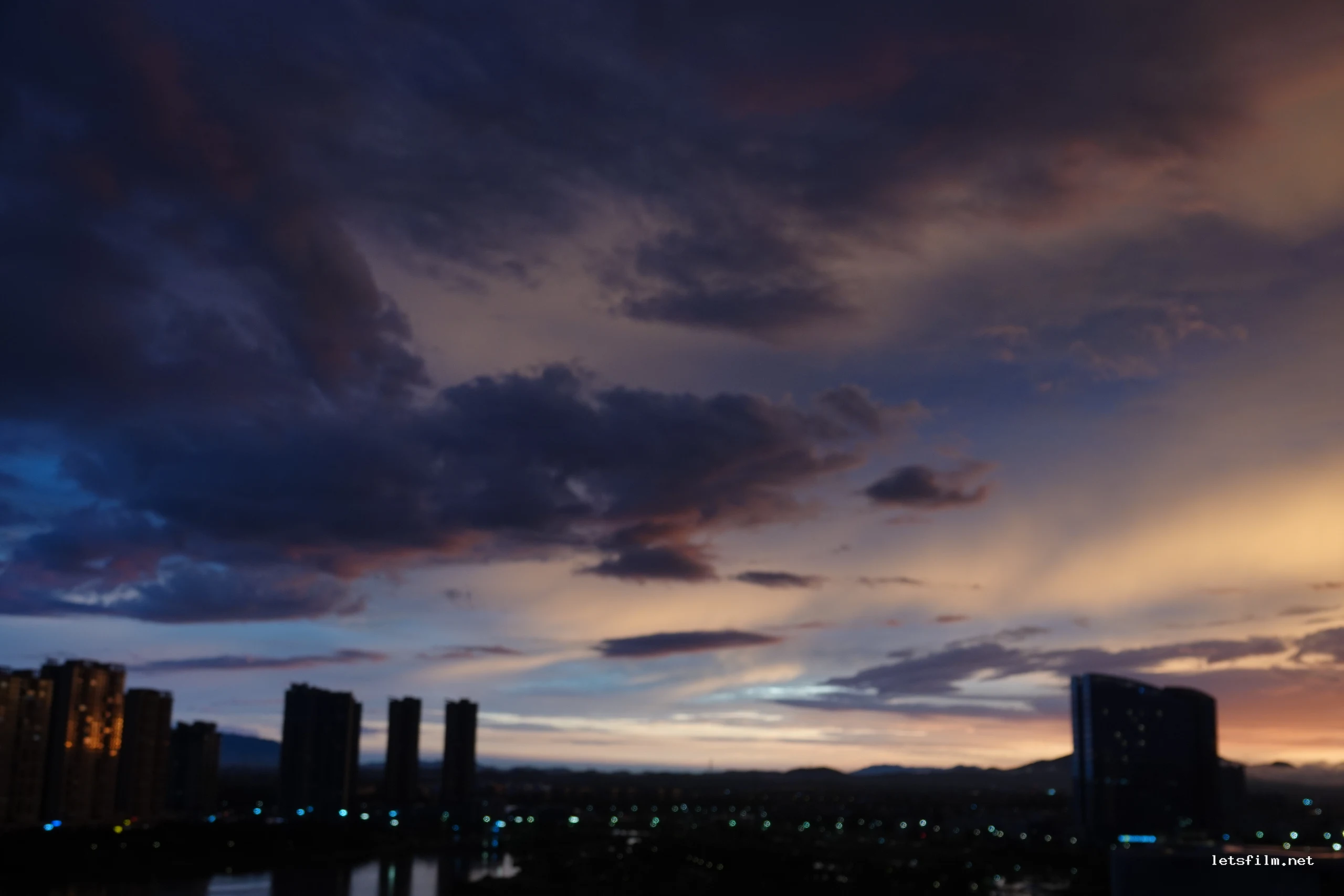 7月晚霞