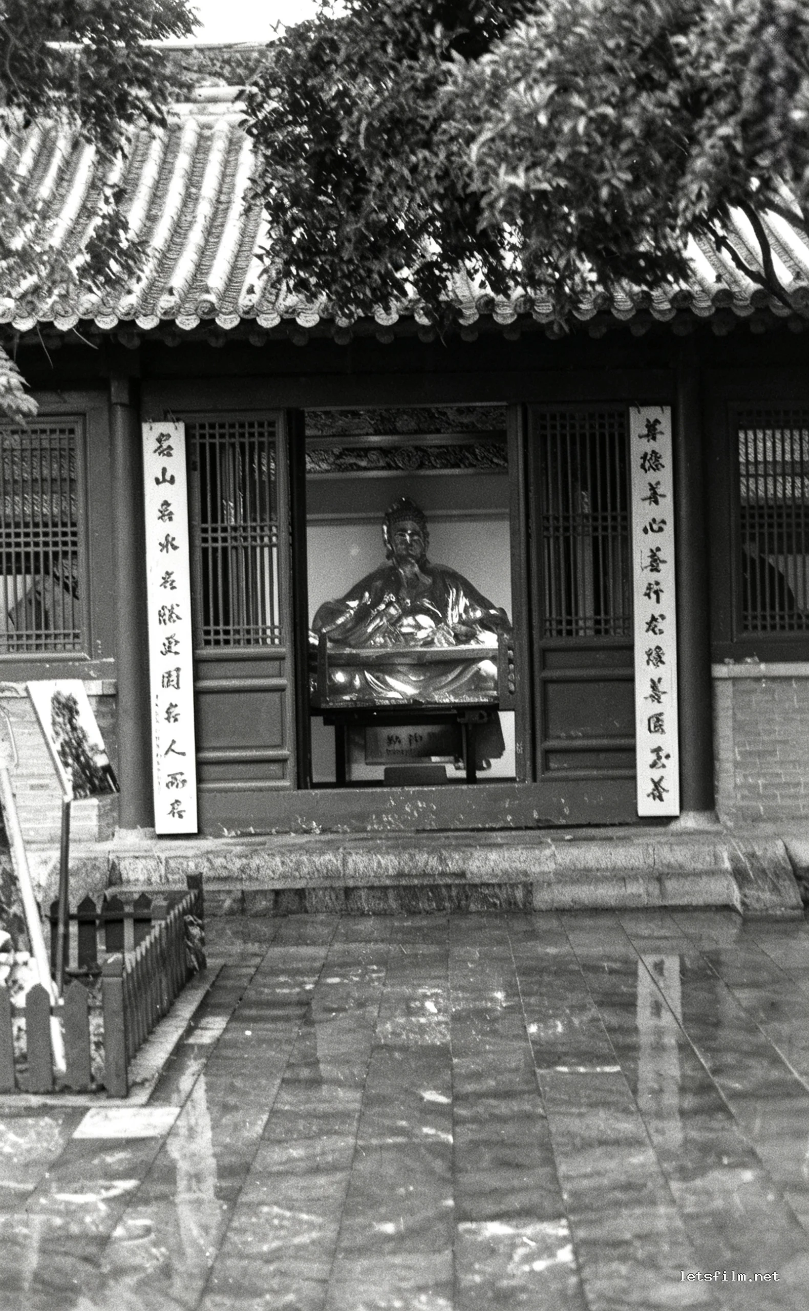 雨中拜谒医圣张仲景